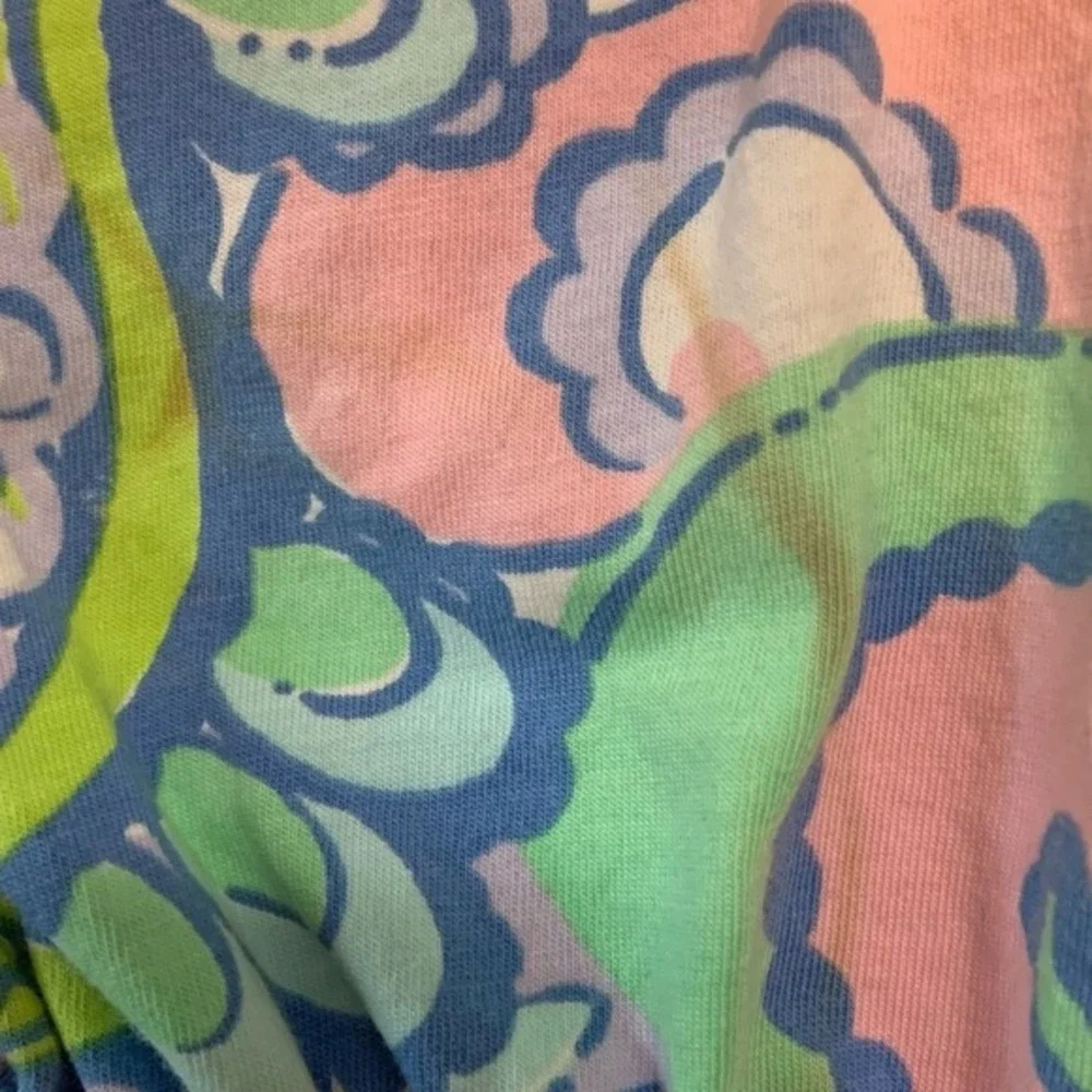 LILLY PULITZER‎ Windsor Strapless Dress Multi Conch Republic 100% Cotton Small - Picture 4 of 13
